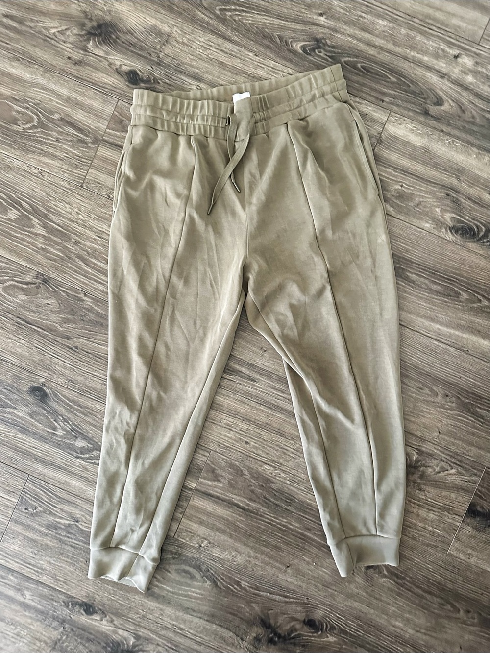JoyLab Men's Drawstring Joggers in Olive Green - Picture 1 of 3